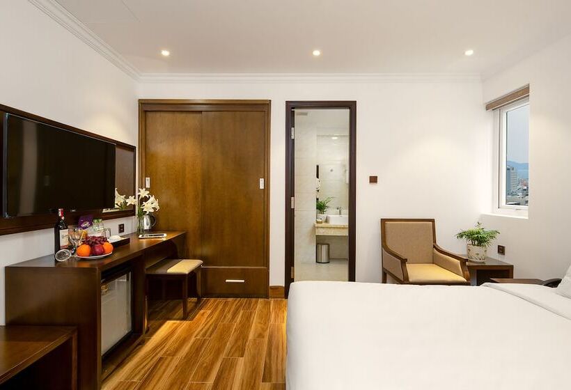 اتاق لوکس با چشم‌انداز شهر, Roliva Hotel & Apartment Danang
