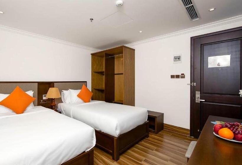 اتاق لوکس با چشم‌انداز شهر, Roliva Hotel & Apartment Danang