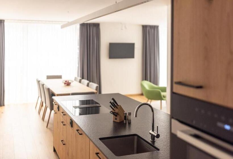 Апартаменты Пентхаус 2 Спальни, Allsuite Resort Otztal