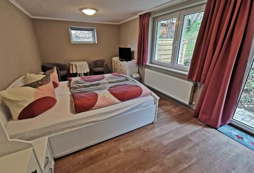 Номер Стандарт с Террасой, Pension Am Nicolaiplatz