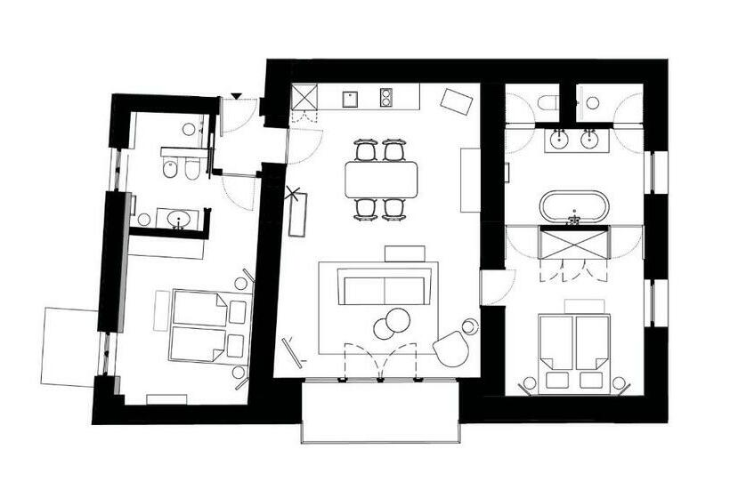 Apartamento Deluxe 1 Dormitório, Villaverde Apart