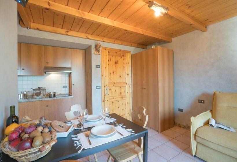 آپارتمان 1 خوابه, Residence Fior D'alpe