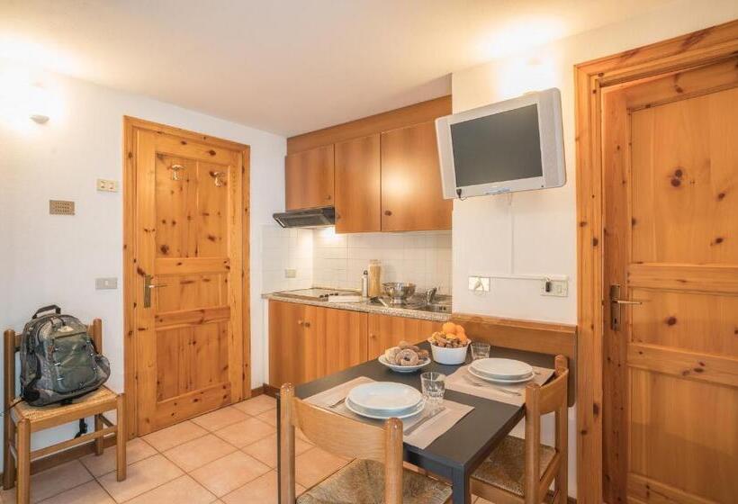 استودیو استاندارد با بالکن, Residence Fior D'alpe