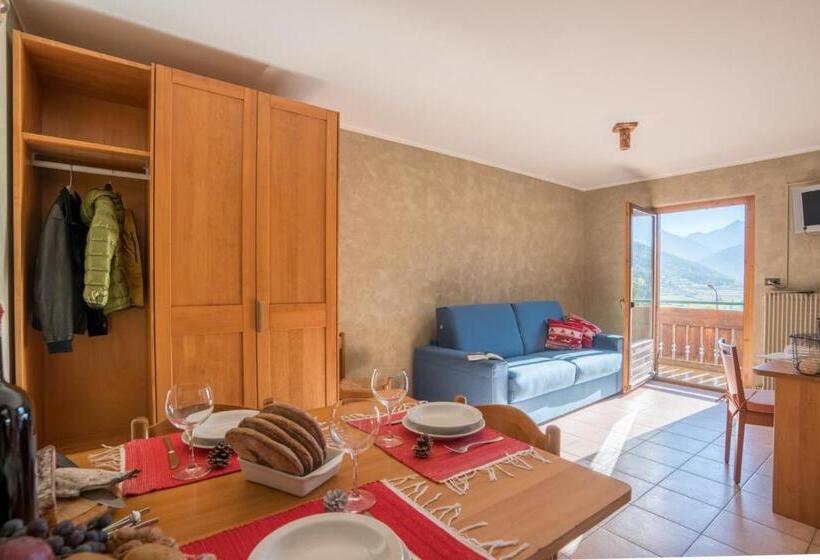 آپارتمان سوپریور 1 خوابه, Residence Fior D'alpe