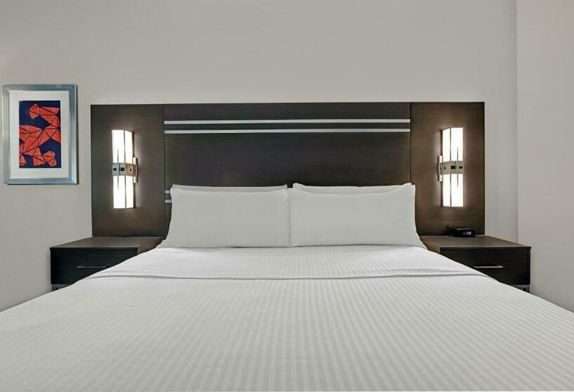 适合残疾人士使用的带超级大床的标准间, Holiday Inn Express & Suites Memorial – Citycentre, An Ihg