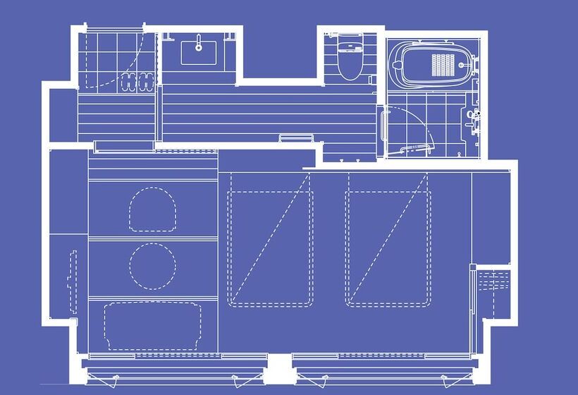 Номер Deluxe, The Shiroyama Terrace Tsuyama Villa