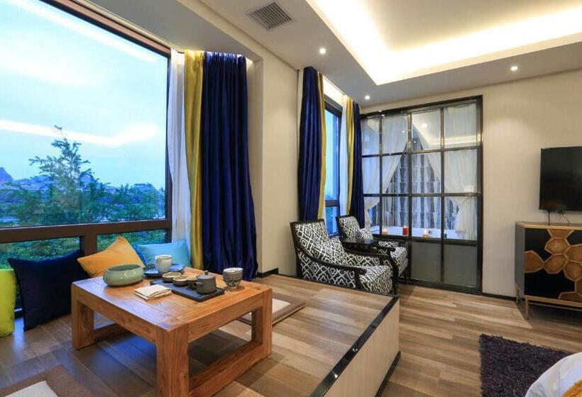Номер Superior Вид на Реку, Li River Resort Villa