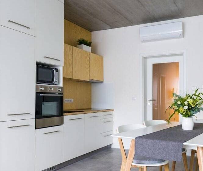 آپارتمان 1 خوابه با تراس, Residence Trafick