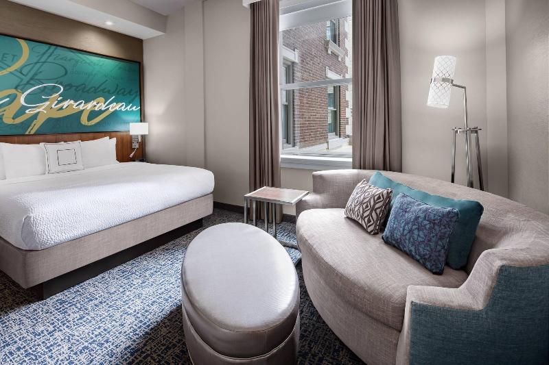 Стандартный Номер Кровать Кинг, Courtyard By Marriott Cape Girardeau Downtown