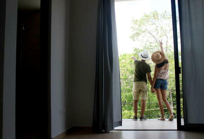 شقة غرفة نوم واحدة مزودة بشُرفة, Yaax Kiin Tulum