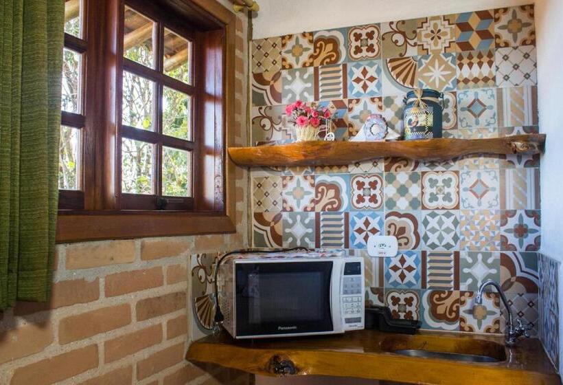 Chalet 1 Dormitório, Pousada Chales Rancho Caipira