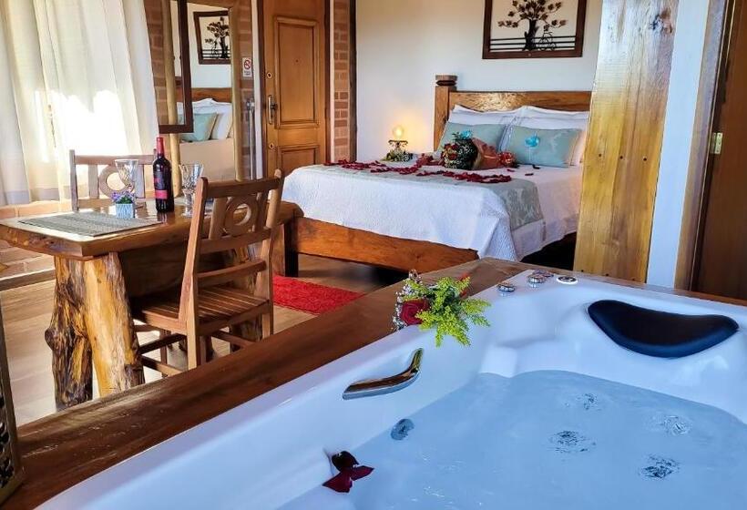 Bungalow Deluxe, Pousada Chales Rancho Caipira