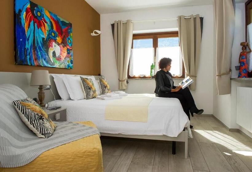 اتاق استاندارد با تخت بزرگ, B&b Pousada Rio Aosta Servizi Di Bed And Breakfast