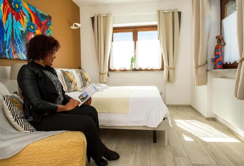 اتاق استاندارد با تخت بزرگ, B&b Pousada Rio Aosta Servizi Di Bed And Breakfast