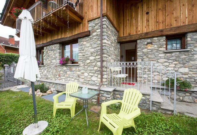 اتاق استاندارد با چشم‌انداز باغ, B&b Pousada Rio Aosta Servizi Di Bed And Breakfast