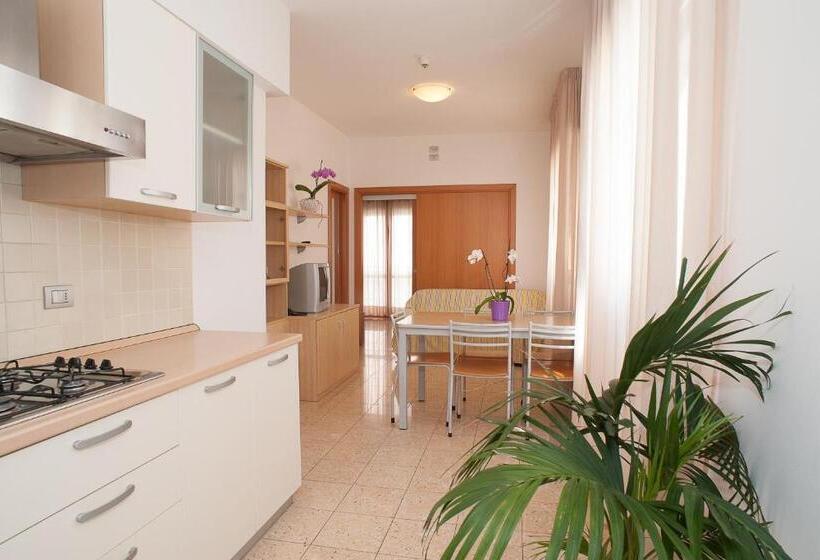 آپارتمان 1 خوابه, Residence Cà D'oro