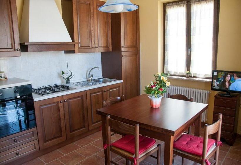 Апартаменты 1 Спальня Вид на Сад, Cascina La Romana