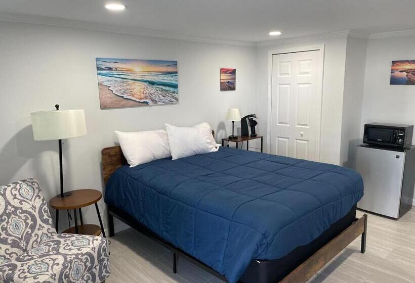 חדר סטנדרט עם מיטת קינג, The Surf Beach Motel