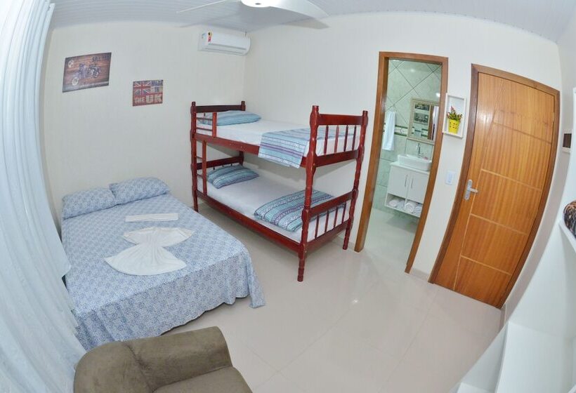 اتاق استاندارد چهار تخته, Pousada Joana Guest House