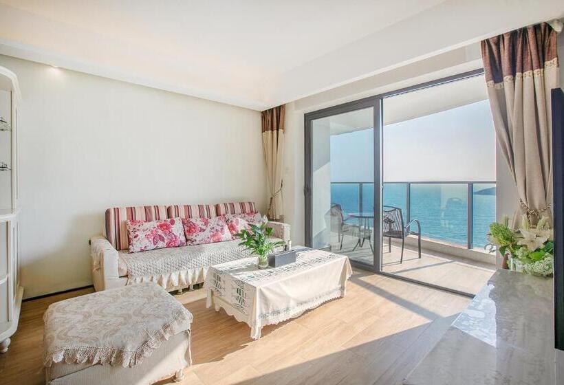 침실 2개 바다 전망 아파트, Huizhou Huayangnian Seaview Guesthouse