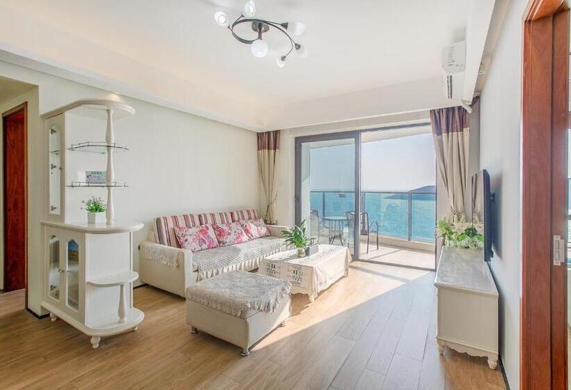 침실 2개 바다 전망 아파트, Huizhou Huayangnian Seaview Guesthouse