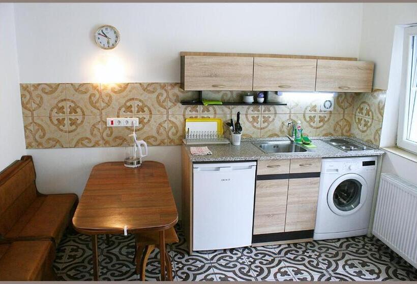 اتاق استاندارد با تخت بزرگ, White & Quiet Apartment House