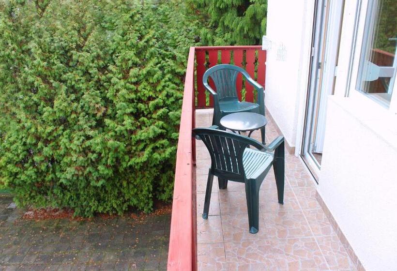 اتاق استاندارد با تراس, White & Quiet Apartment House