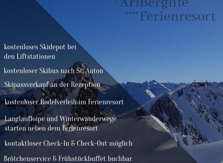 کلبه ییلاقی, Arlberglife Ferienresort
