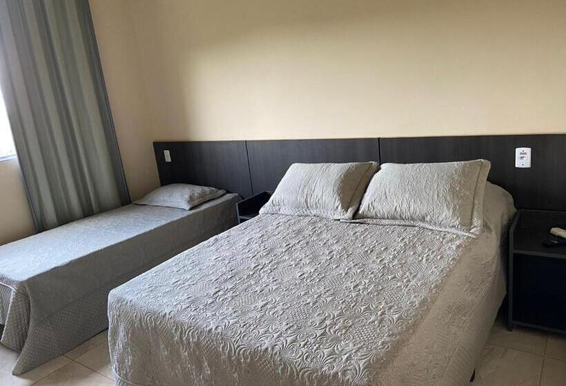 Quarto Triplo Estandar, Pousada Só Alegria