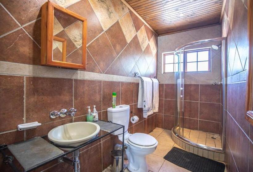 디럭스 룸, Thatch Haven Guesthouse