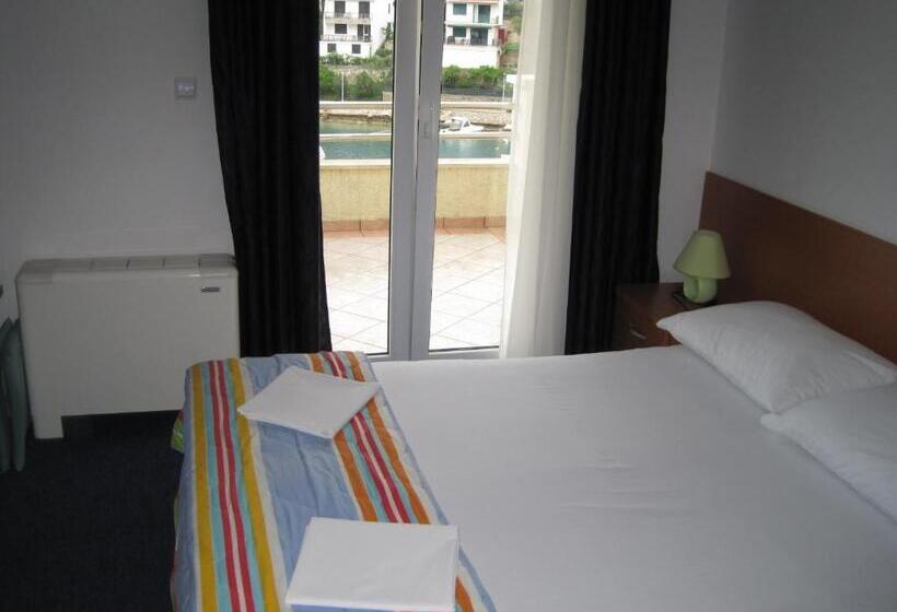 استودیو استاندارد با چشم‌انداز دریا و بالکن, Villa Obad Guest House