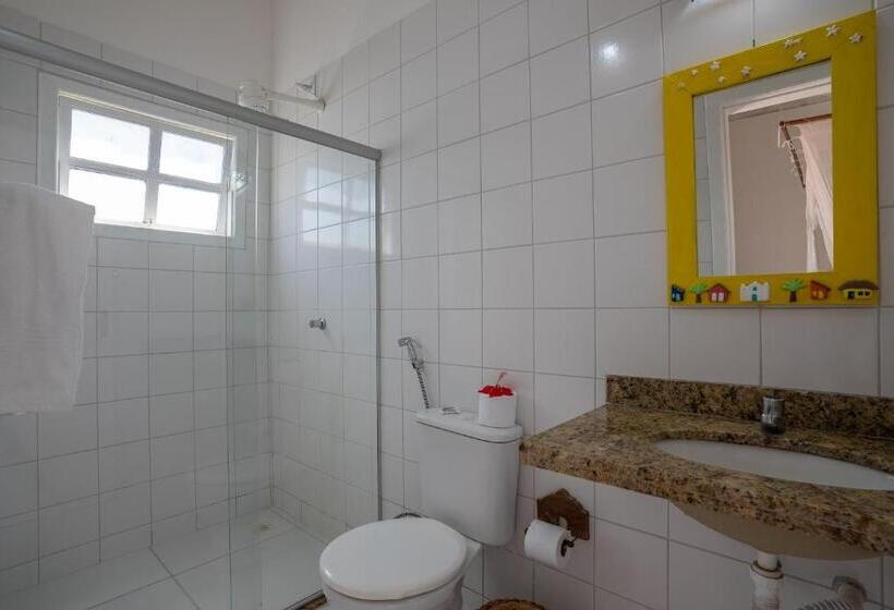 اتاق استاندارد سه تخته با چشمانداز استخر, Pousada Recanto Trancoso