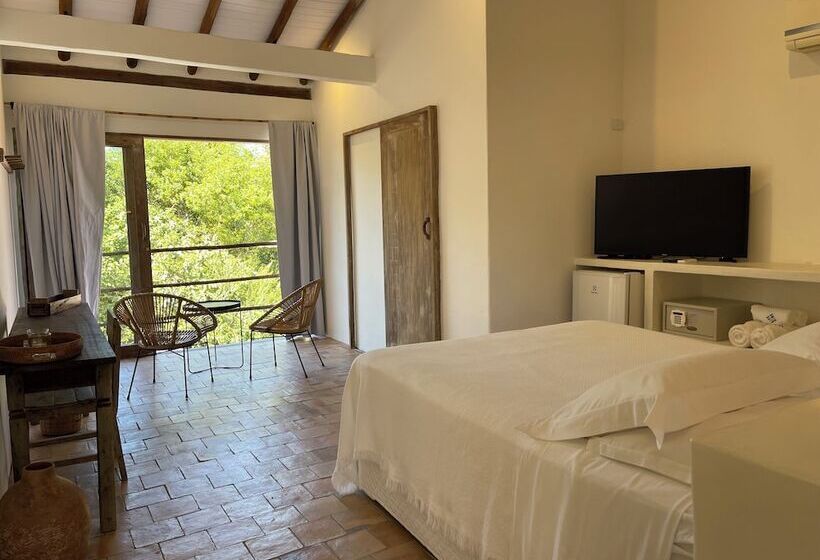 Quarto Deluxe, Pousada Seis E Meia