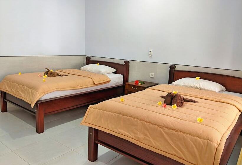 Номер Deluxe Вид на Бассейн, Serangan Inn Mimba