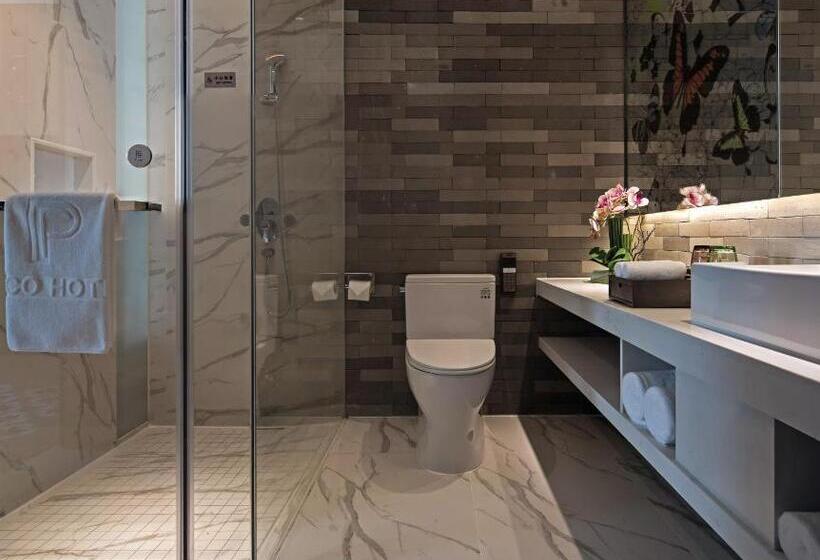 Quarto Deluxe Cama King, Paco Hotel Chebeinan Metro Guanghzou