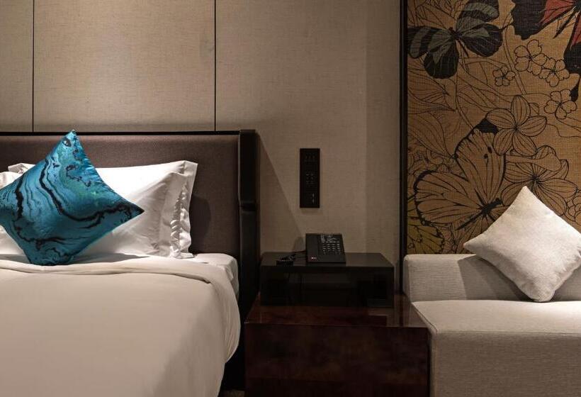 Quarto Executivo Cama King, Paco Hotel Chebeinan Metro Guanghzou