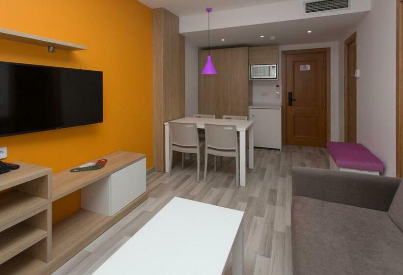 １ベッドルームアパートメント, Aparthotel Acuasol