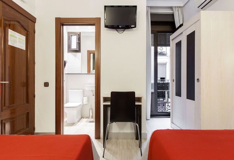 Habitación Estándar, Hostal Castilla I Atocha