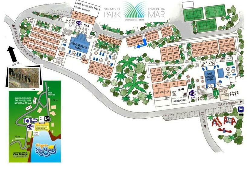 آپارتمان 1 خوابه, Apartamentos San Miguel Park & Esmeralda Mar