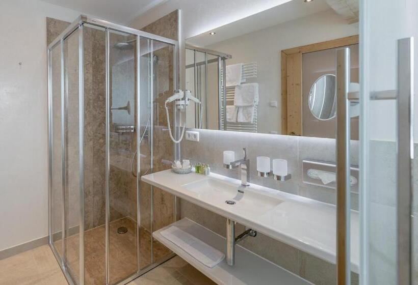 اتاق استاندارد با چشم‌انداز کوهستان, Ski   Golf   Wellness Hotel Riml