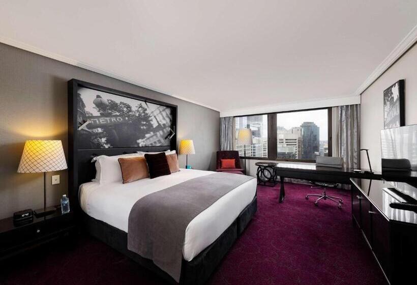 도시전망 디럭스룸 킹침대, Sofitel Brisbane Central