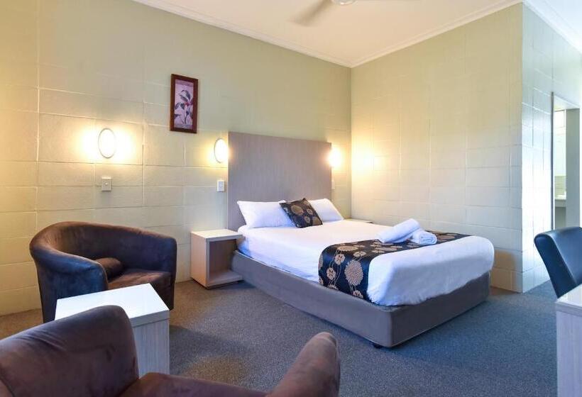 带特大床的高级间, Coffs Windmill Motel