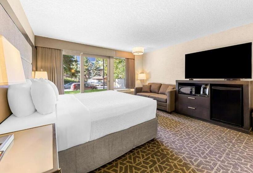 キングサイズベッドのスイートルーム, Best Western Plus Banff International Lodge