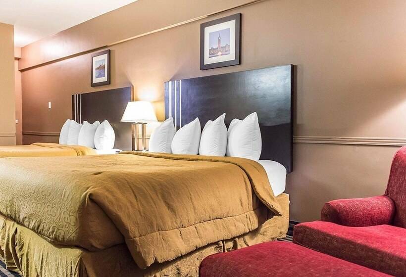 ２ダブルベッドのスタンダードルーム, Econo Lodge Downtown