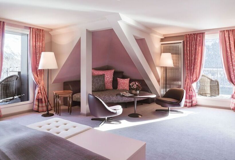 سوییت جونیور با چشم‌انداز دریاچه, Carlton Hotel St Moritz   The Leading Hotels Of The World
