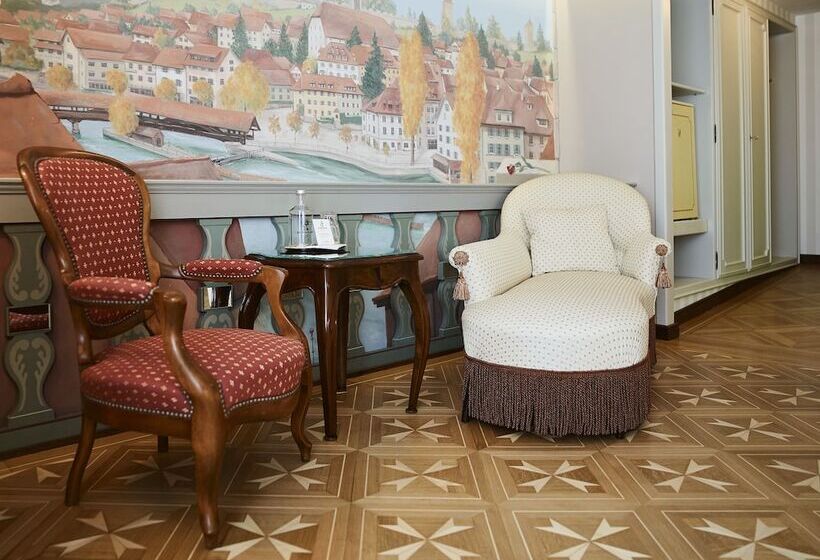 اتاق سوپریور یک تخته, Romantik Hotel Wilden Mann Luzern