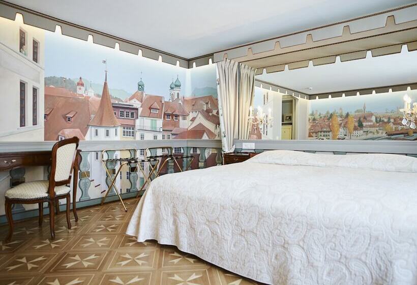 חדר סופריור יחיד, Romantik Hotel Wilden Mann Luzern