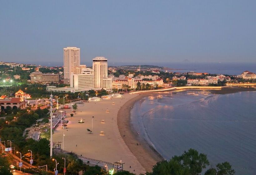 اتاق استاندارد با چشم‌انداز دریا, Huiquan Dynasty Hotel Qingdao