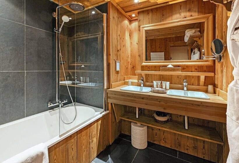 Семейный Номер, Hôtel Au Chamois D Or By Les Etincelles