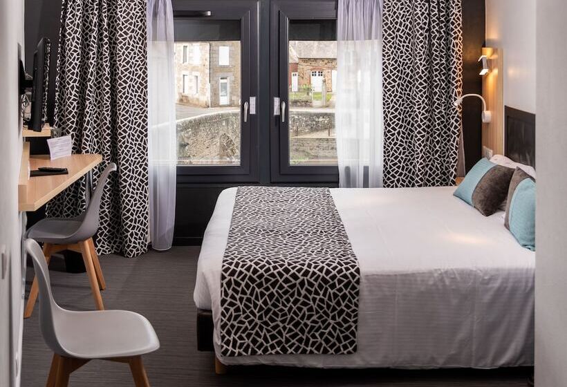Номер Superior Вид на Реку, Best Western Le Moulin De Ducey
